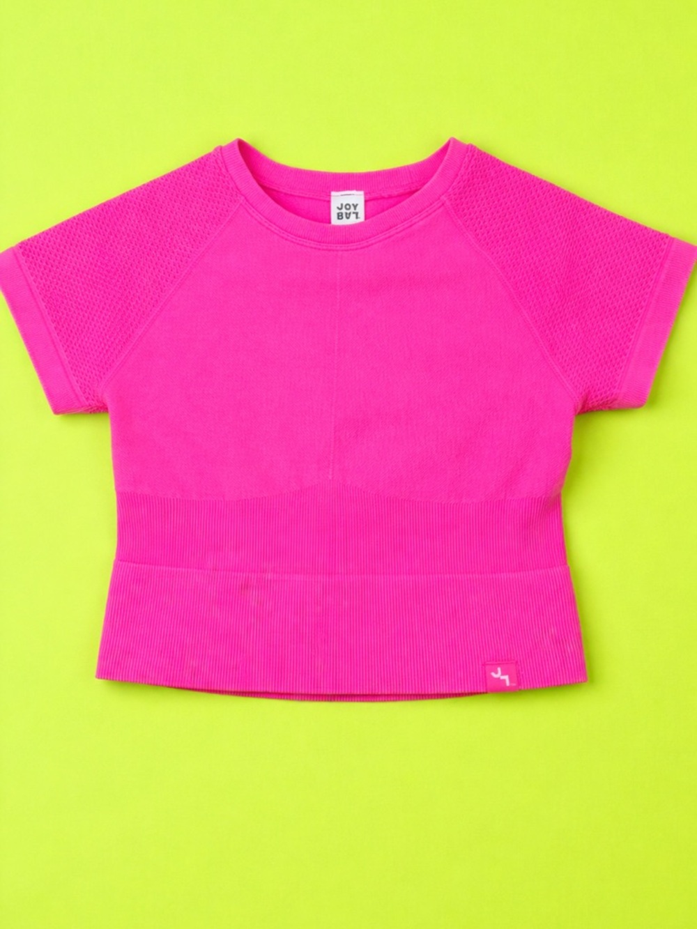 Hot Pink women’s ' Short Sleeve Crop Top